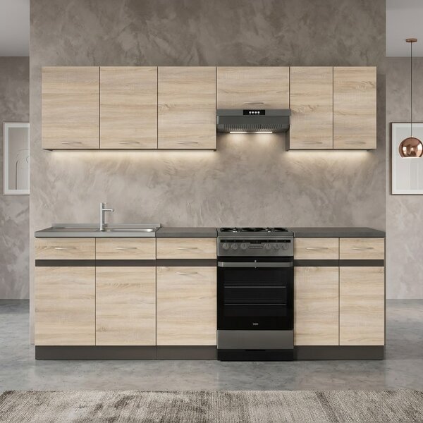 Kuchyň Junona Modul VERZE2 BBL 230, wenge/dub sonoma