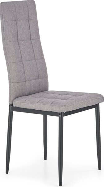 Jídelní židle PADRE - šedá/černá