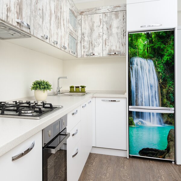 Nálepka na ledničku samolepící Vodopád FridgeStick-70x190-f-130331406