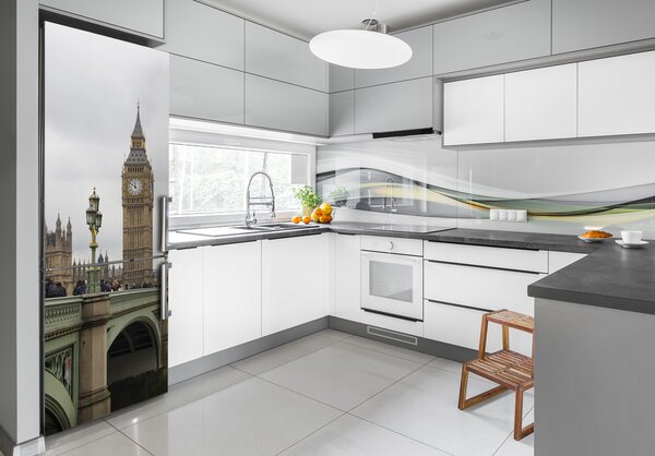 Samolepící nálepka na ledničku Big Ben Londýn FridgeStick-70x190-f-13220001