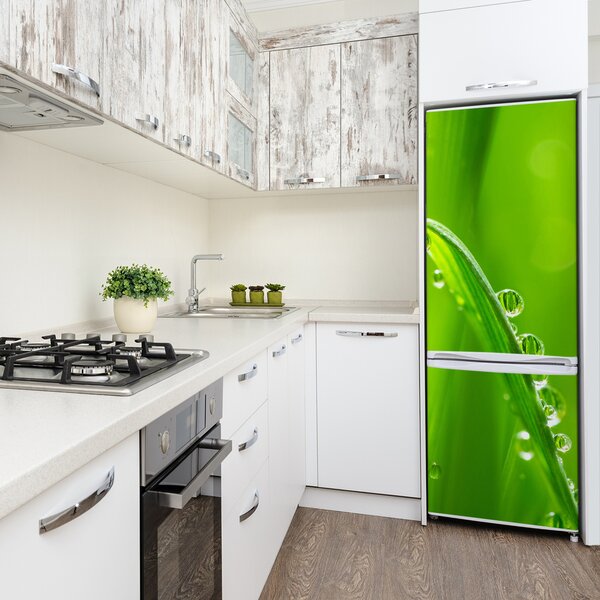 Foto nálepka tapeta lednička Stébla trávy FridgeStick-70x190-f-132303830