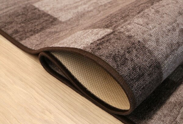 Associated Weavers, Protiskluzový běhoun na míru Icona 44, šíře 67 cm, hnědá, chodba / předsíň
