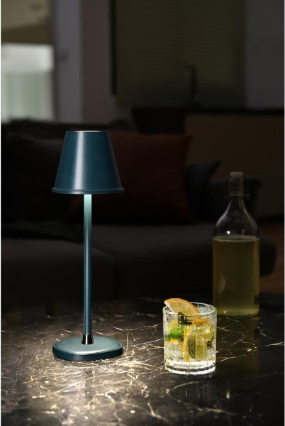 Retlux - LED Stmívatelná nabíjecí stolní lampa LED/3W/1800 mAh tmavě modrá