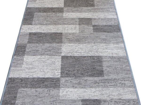 Associated Weavers, Protiskluzový běhoun na míru Icona 97, šíře 67 cm, šedá, chodba / předsíň