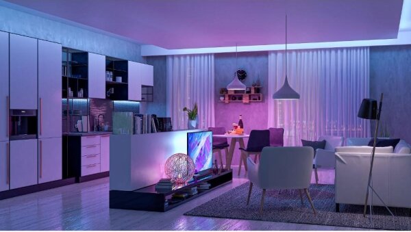 Retlux - LED RGBW Chytrý stm. pásek 5m LED/230V Wi-Fi Tuya + dálkové ovládání