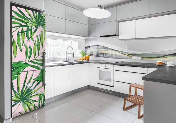 Fototapeta na ledničku Tropické listí FridgeStick-70x190-f-133951078