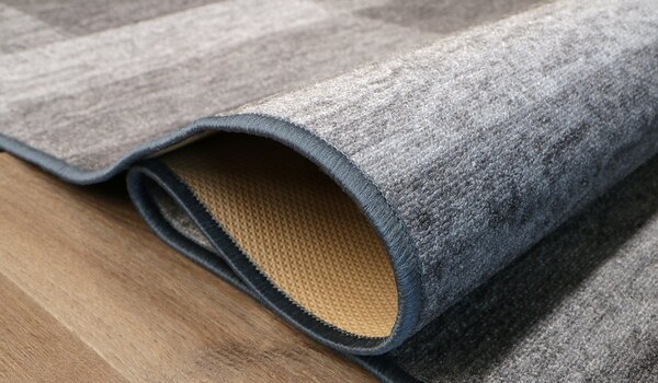 Associated Weavers, Protiskluzový běhoun na míru Icona 97, šíře 67 cm, šedá, chodba / předsíň