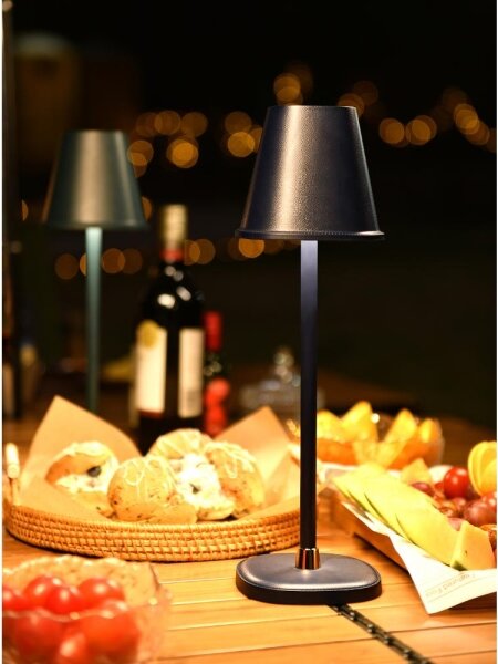 Retlux - LED Stmívatelná nabíjecí stolní lampa LED/3W/1800 mAh tmavě modrá