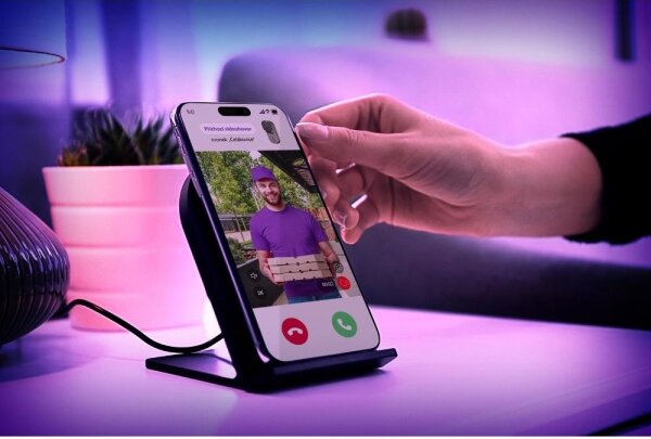Retlux - Videozvonek se senzorem pohybu 5MPx 1440p 5200 mAh Wi-Fi IP65 antracit