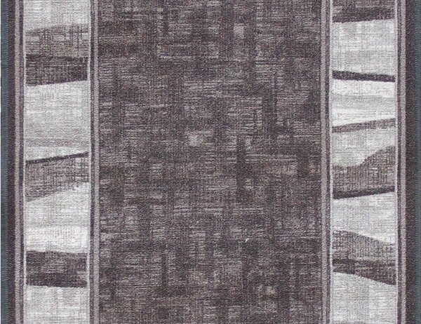 Associated Weavers, Protiskluzový běhoun na míru Linea 97, šíře 67 cm, šedá, chodba / předsíň