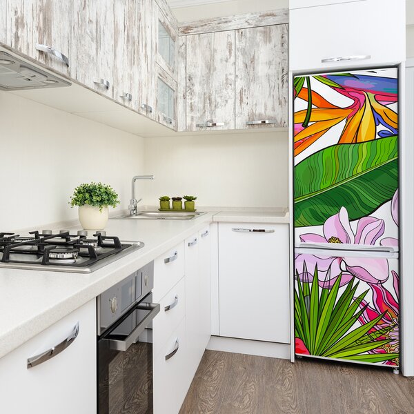 Fototapeta samolepící na ledničku Havajský vzor FridgeStick-70x190-f-135437708