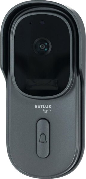 Retlux - Videozvonek se senzorem pohybu 5MPx 1440p 5200 mAh Wi-Fi IP65 antracit