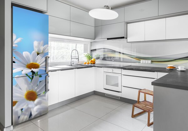 Nálepka fototapeta na ledničku Sedmikrásky FridgeStick-70x190-f-13584171