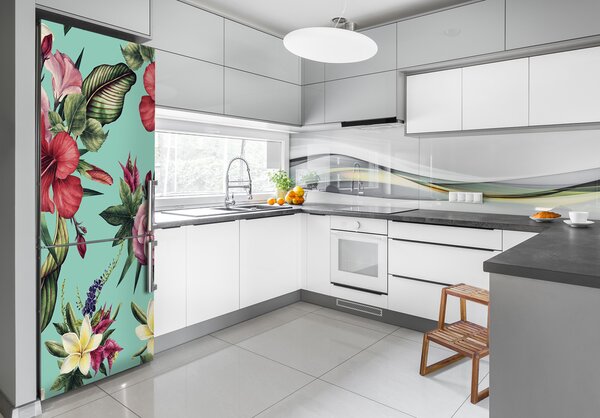 Fototapeta samolepící na ledničku Havajský vzor FridgeStick-70x190-f-137343675