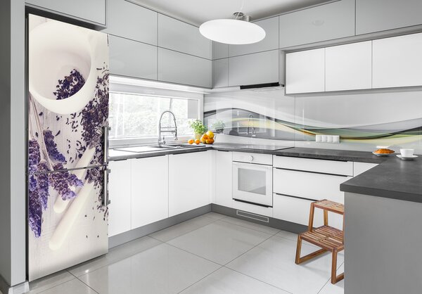 Foto nálepka tapeta lednička Levandule FridgeStick-70x190-f-136391652