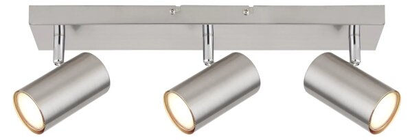 Globo 57911-3 - Bodové svítidlo ROBBY 3xGU10/25W/230V matný chrom