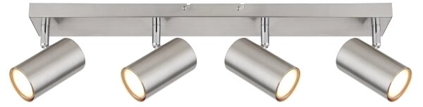 Globo 57911-4 - Bodové svítidlo ROBBY 4xGU10/25W/230V matný chrom