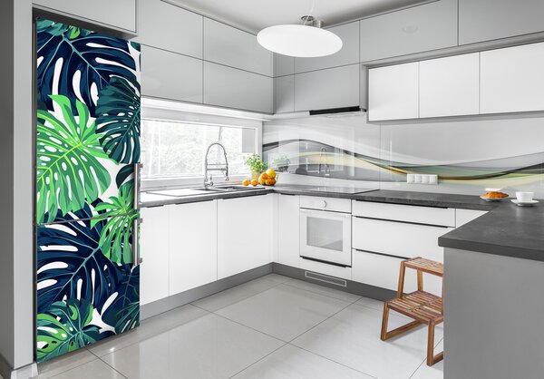 Fototapeta na ledničku Tropické listí FridgeStick-70x190-f-139916895