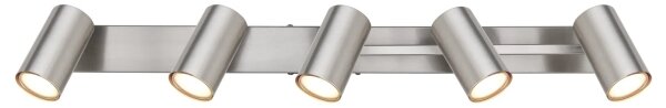Globo 57911-5 - Bodové svítidlo ROBBY 5xGU10/35W/230V matný chrom