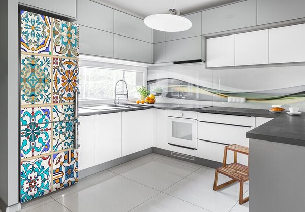 Nálepka na ledničku Keramické kachličky FridgeStick-70x190-f-144339936