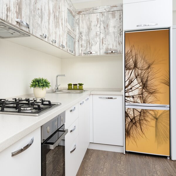 Nálepka fototapeta na ledničku Pampeliška FridgeStick-70x190-f-142874963