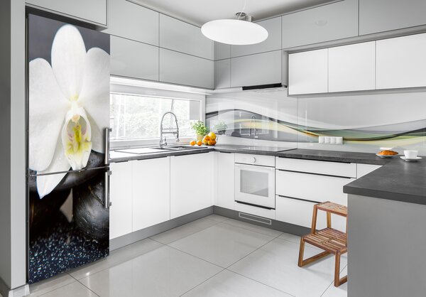 Nálepka fototapeta na ledničku Orchidej FridgeStick-70x190-f-143014442
