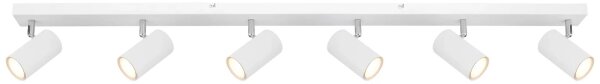 Globo 57911-6DW - Bodové svítidlo ROBBY 6xGU10/35W/230V bílá
