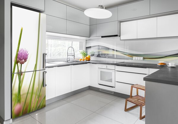 Fototapeta nálepka na ledničku Pažitka FridgeStick-70x190-f-146011215