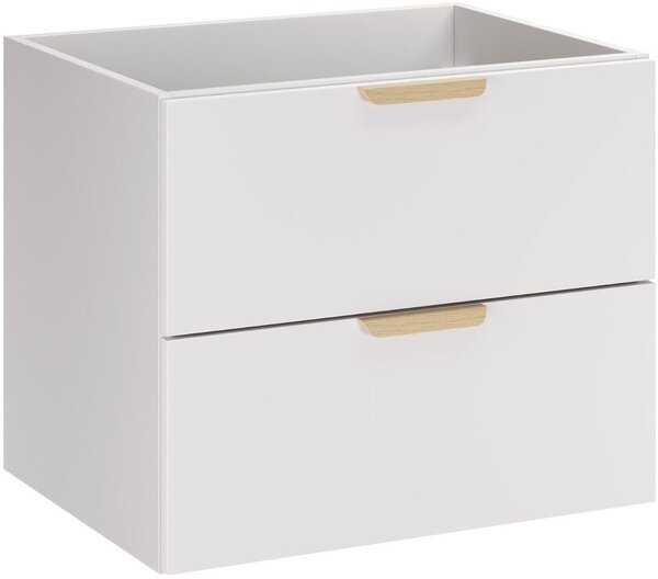 Comad Aster White skříňka 60x45.6x50 cm pod umyvadlo závěsná bílá ASTER WHITE 82-60-46-2S