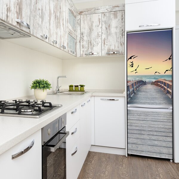 Nálepka na ledničku Stezka na pláž FridgeStick-70x190-f-145484652