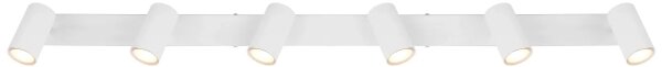 Globo 57911-6DW - Bodové svítidlo ROBBY 6xGU10/35W/230V bílá