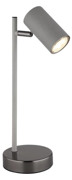 Globo 57911TS - Stolní lampa ROBBY 1xGU10/5W/230V šedá/antracit