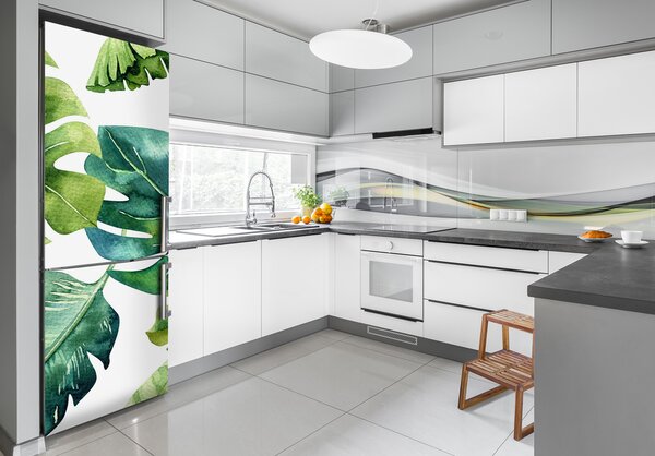 Fototapeta na ledničku Tropické listí FridgeStick-70x190-f-148345953