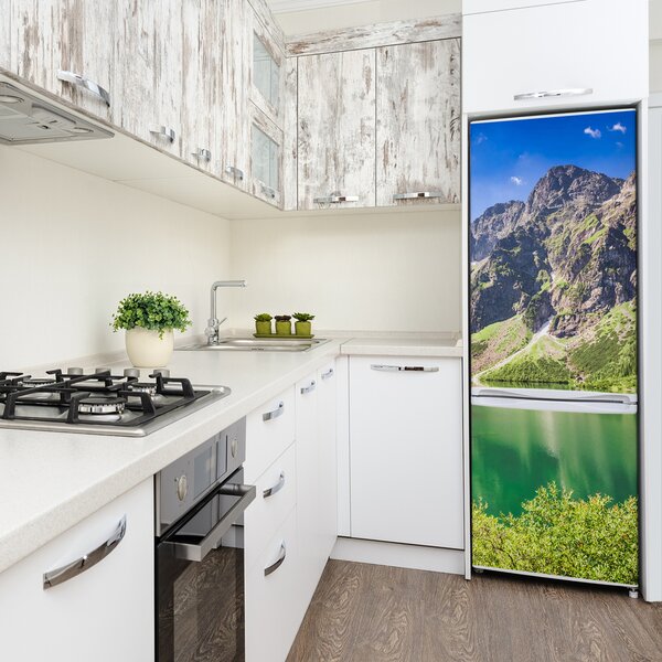 Foto nálepka na ledničku Mořské oko Tatry FridgeStick-70x190-f-148762187