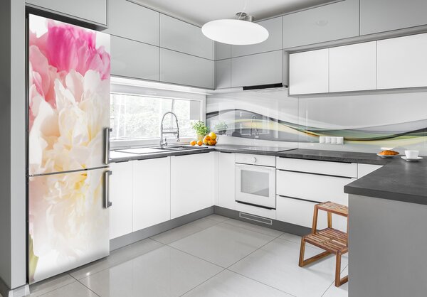 Fototapeta nálepka na ledničku Pivoňka FridgeStick-70x190-f-148556936