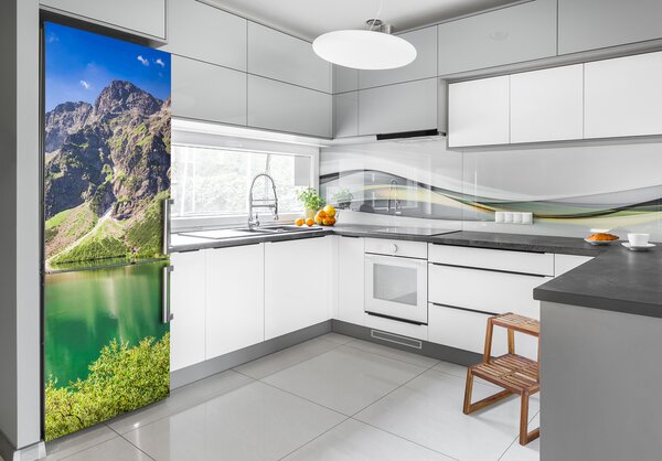 Foto nálepka na ledničku Mořské oko Tatry FridgeStick-70x190-f-148762187