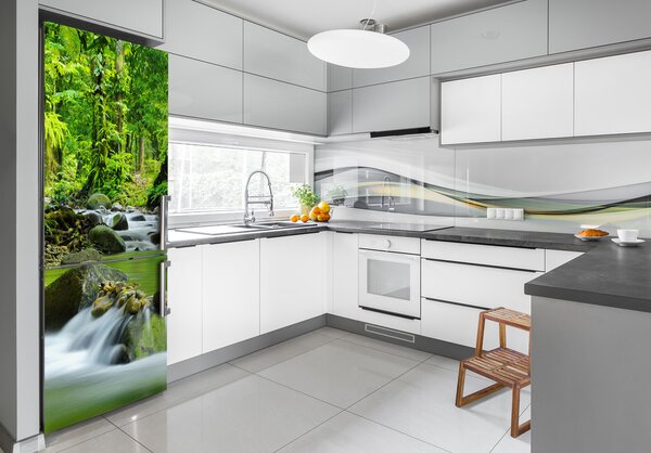 Nálepka na ledničku samolepící Horský potok FridgeStick-70x190-f-15363026