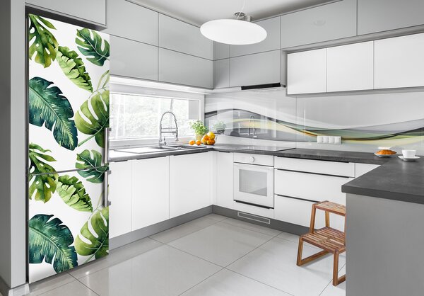 Fototapeta na ledničku Tropické listí FridgeStick-70x190-f-148345660