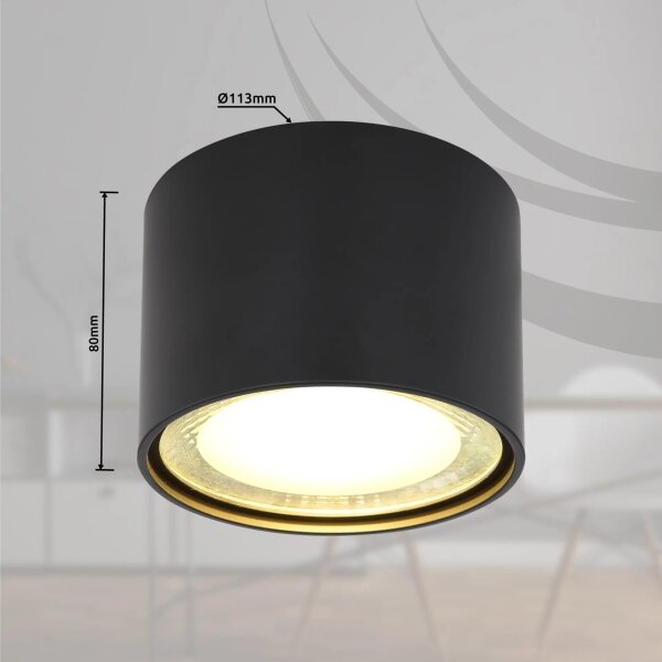 Globo 12007B - LED Stropní svítidlo SERENA LED/12W/230V 3000K