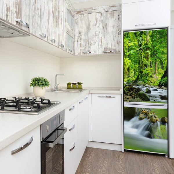 Nálepka na ledničku samolepící Horský potok FridgeStick-70x190-f-15363026
