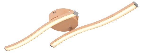 Globo 67178P - LED Přisazený lustr TYLER LED/12W/230V 3000K oranžová