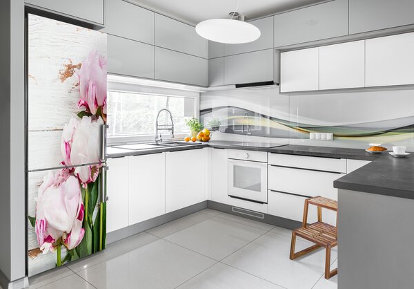 Fototapeta nálepka na ledničku Pivoňka FridgeStick-70x190-f-157047076