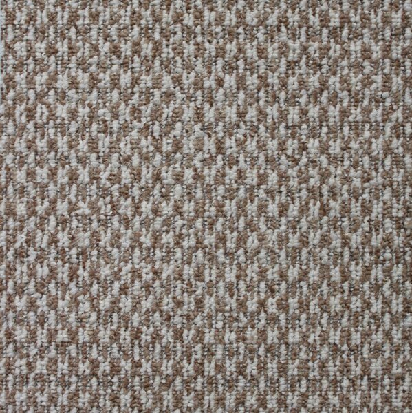 Spoltex koberce Liberec AKCE: 90x410 cm Metrážový koberec Country 63 světle hnědý - Bez obšití cm