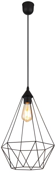 Globo 15745H1 - Lustr na lanku ZACHARY 1xE27/60W/230V pr. 30 cm