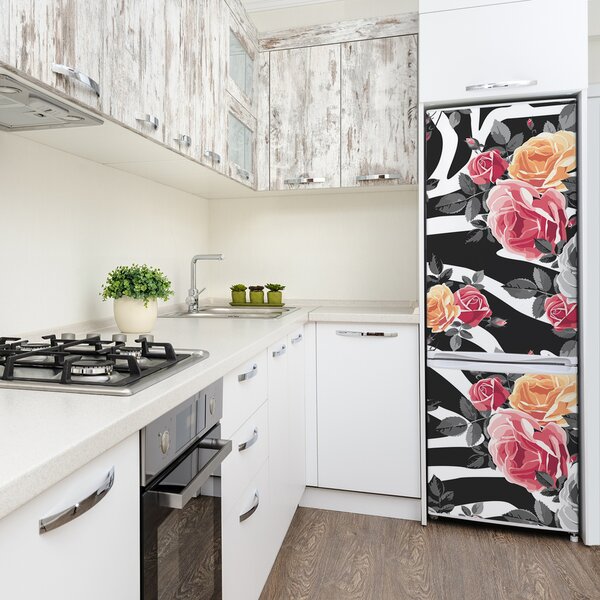 Fototapeta samolepící na ledničku Růže zebra FridgeStick-70x190-f-172624973