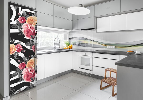 Fototapeta samolepící na ledničku Růže zebra FridgeStick-70x190-f-172624973