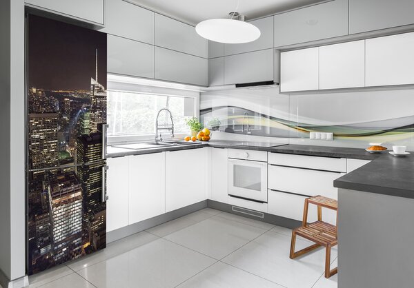 Samolepící nálepka na ledničku New York noc FridgeStick-70x190-f-178269078