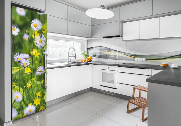 Fototapeta nálepka na ledničku Sedmikrásky FridgeStick-70x190-f-172755393