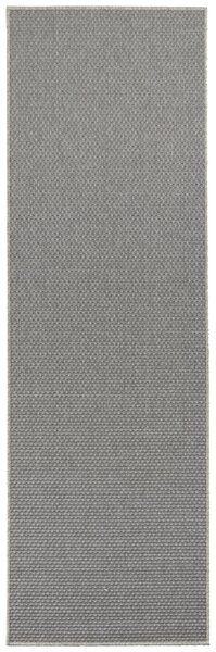 BT Carpet - Hanse Home koberce Běhoun Nature 104275 Silver – na ven i na doma - 80x250 cm
