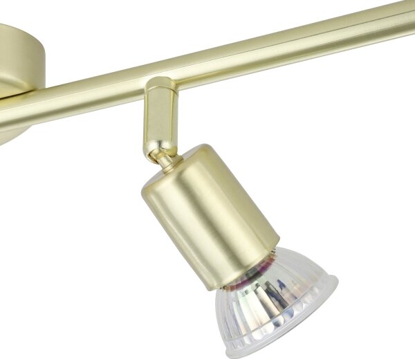 Eglo 33187 - LED Bodové svítidlo BUZZ-LED 4xGU10/2,8W/230V 3000K zlatá